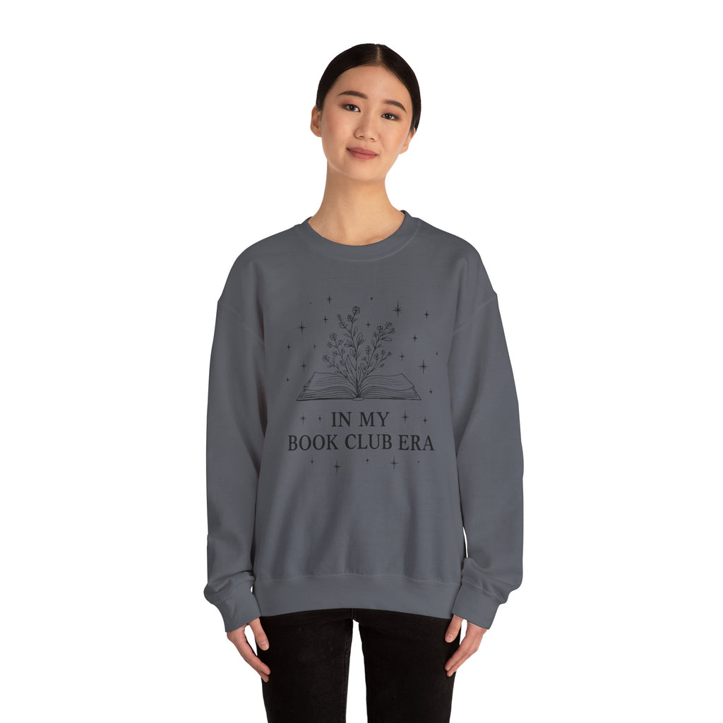 In My Book Club Era Sweatshirt, Book Lover Gift, Reading Crewneck, Literary Sweater, Cozy Reader Pullover, Bookish Fashion, Gifts for Her