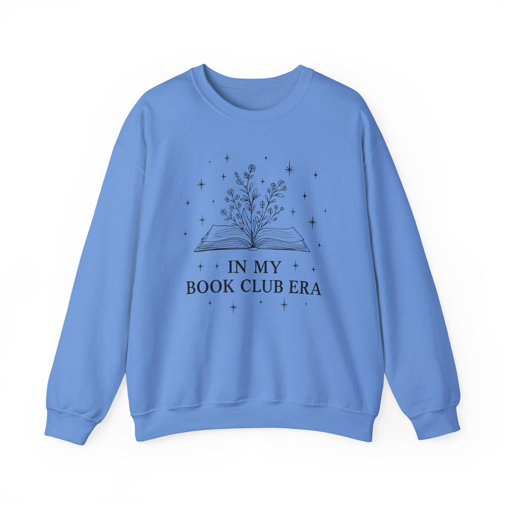 In My Book Club Era Sweatshirt, Book Lover Gift, Reading Crewneck, Literary Sweater, Cozy Reader Pullover, Bookish Fashion, Gifts for Her