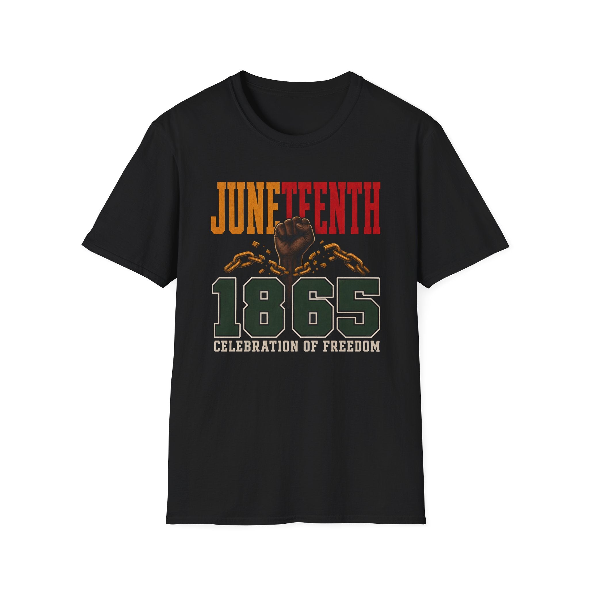 Breaking Chains Celebration of Freedom 1865 Shirt, Black History Tee, Soft Unisex