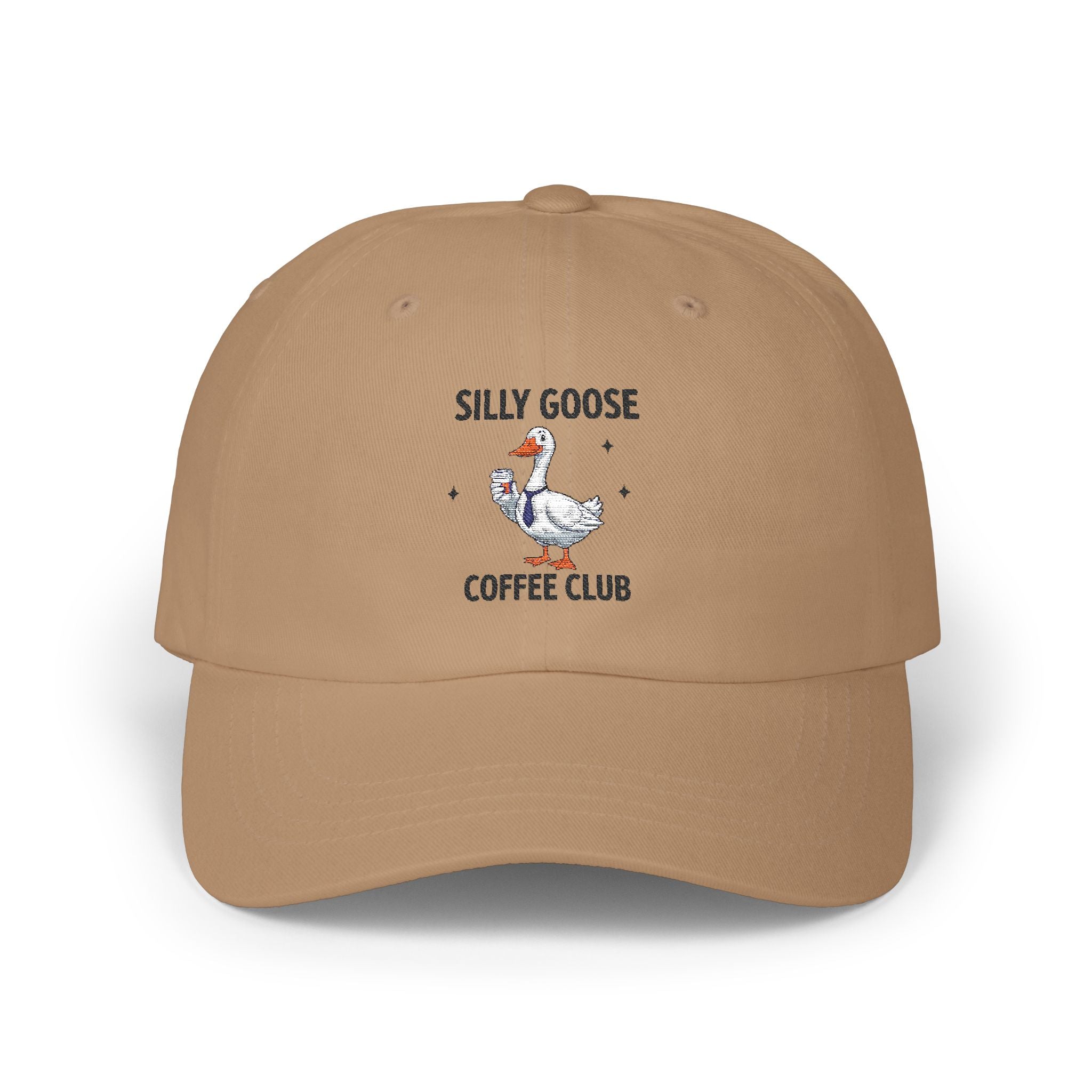 Silly Goose Dad Hat | Embroidered Baseball Cap | Funny Goose Gift | Unisex Adjustable Hat | Baseball Hat| Coffee Club Hat| Animal Lover Hat
