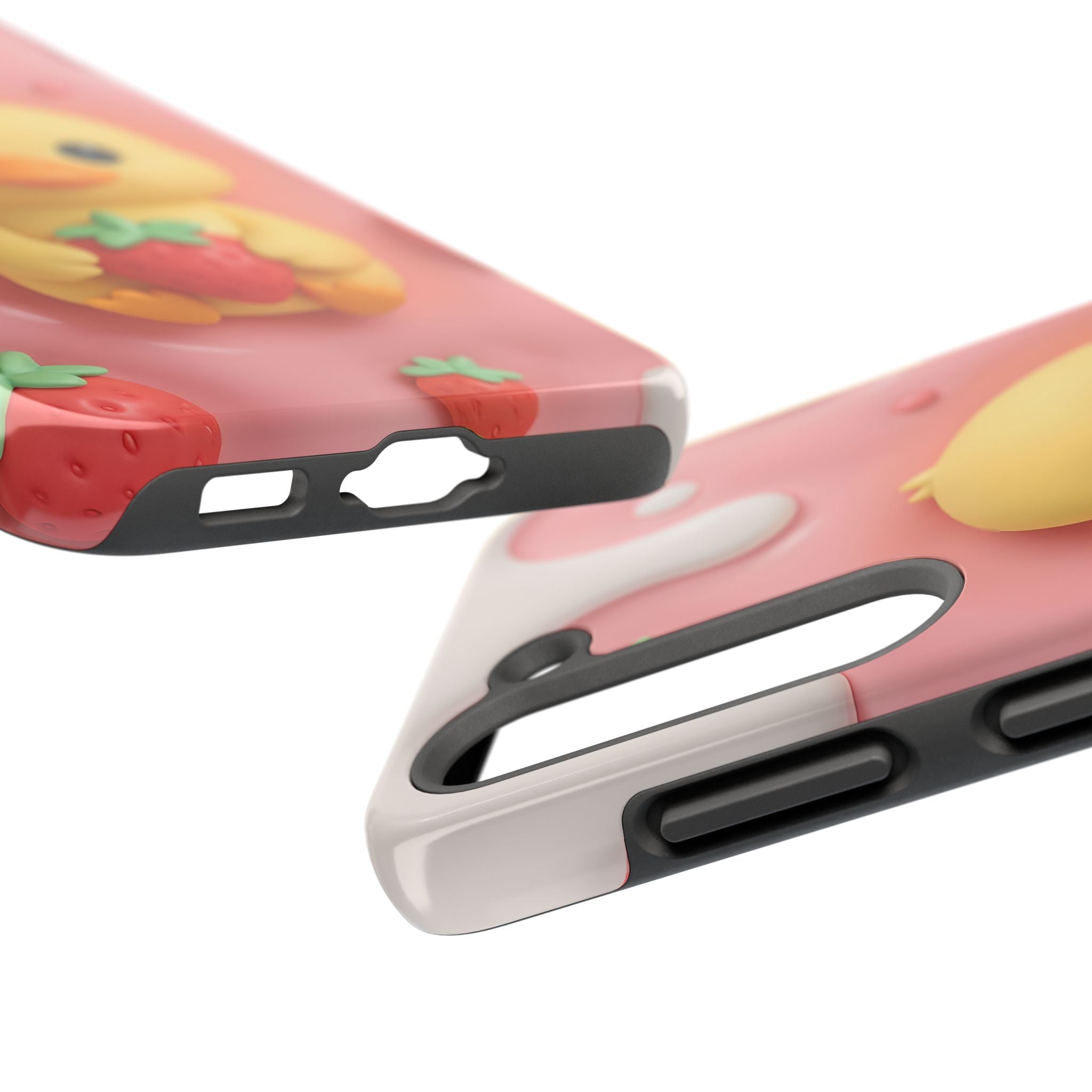 Cute Duck Phone Case for iPhone 17, 16, 15, 14, 13, iPhone Pro 16, 15, 14, 13, iPhone Pro Max 16, 15, 14, 13, Samsung S24, S23, S22, S21