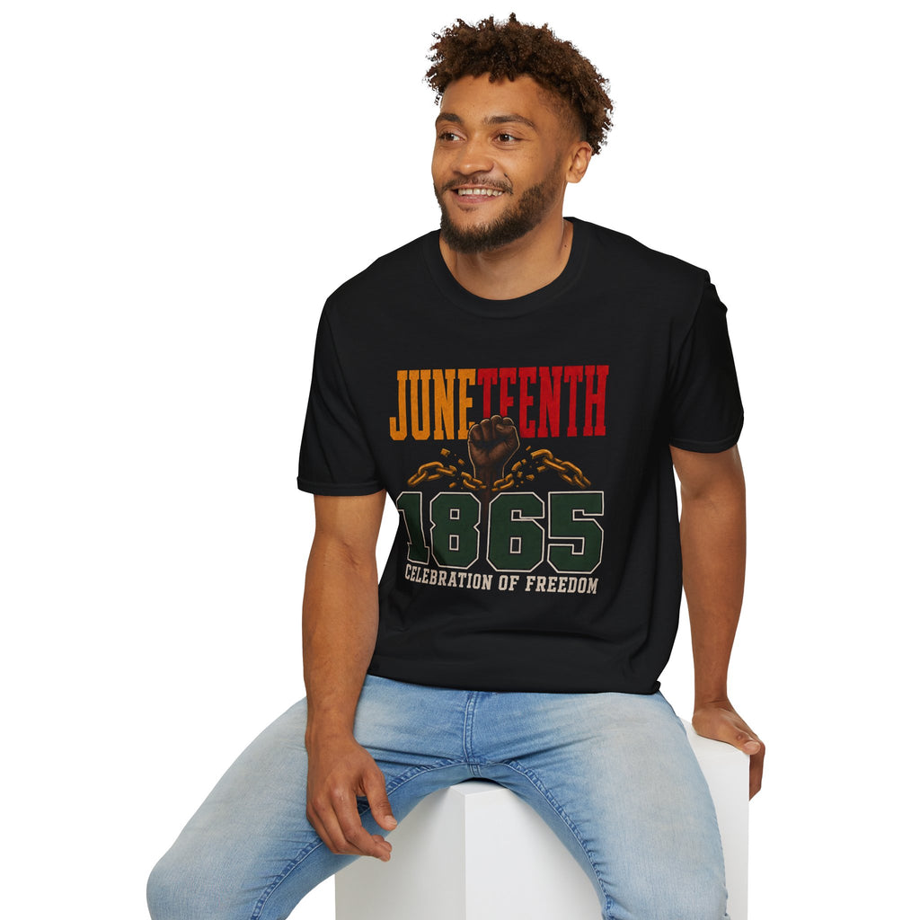 Breaking Chains Celebration of Freedom 1865 Shirt, Black History Tee, Soft Unisex