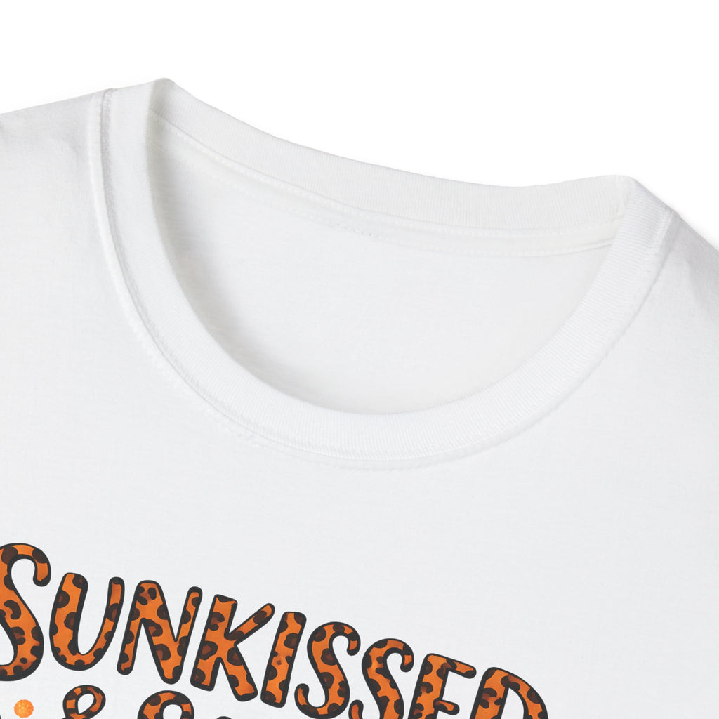 Sunkissed & Sandy Shore Thing T-Shirt | Tropical Sunglasses Floral Beach Design