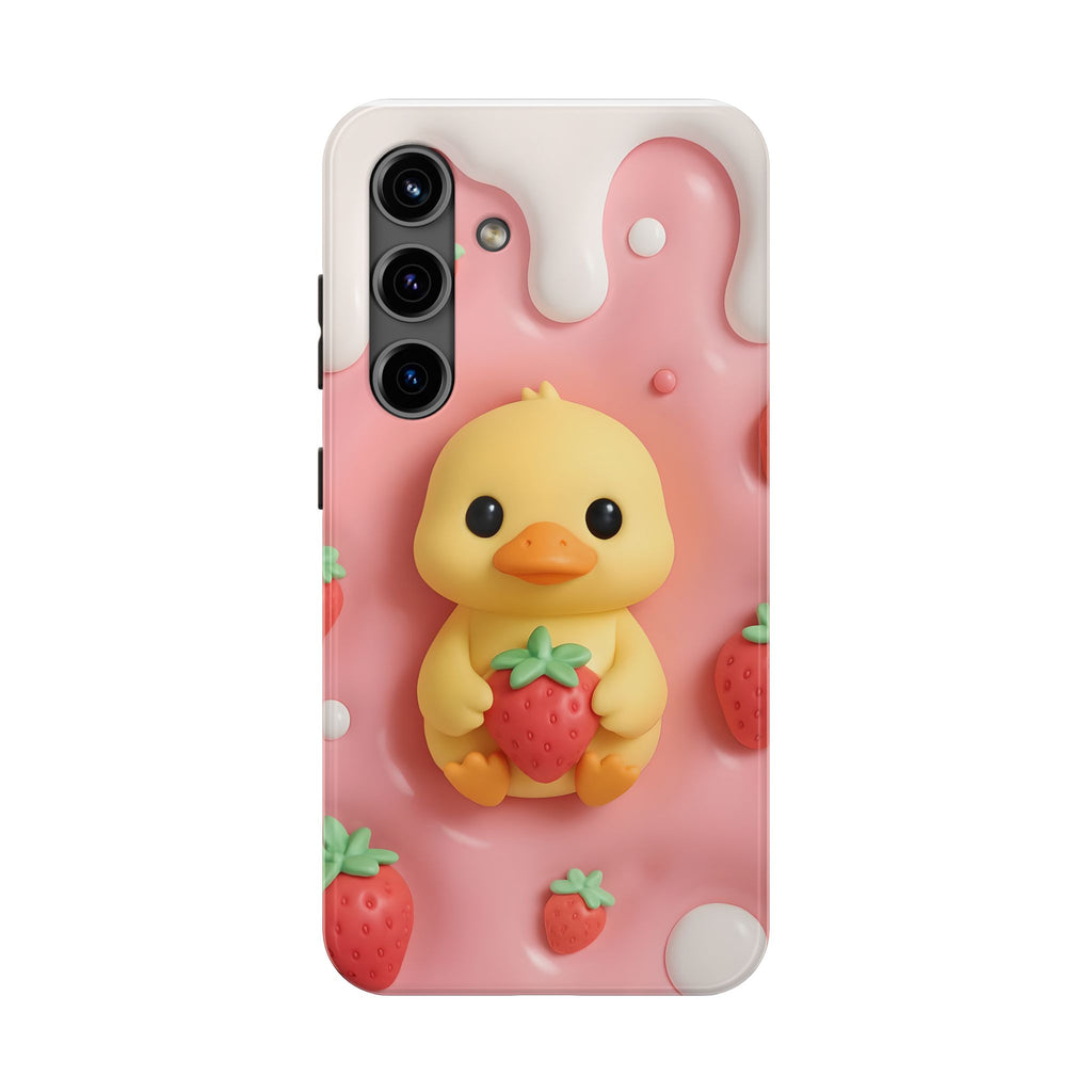 Cute Duck Phone Case for iPhone 17, 16, 15, 14, 13, iPhone Pro 16, 15, 14, 13, iPhone Pro Max 16, 15, 14, 13, Samsung S24, S23, S22, S21