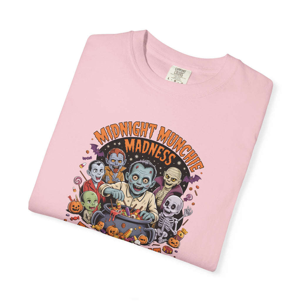 Comfort Colors Midnight Munchie Madness Halloween Shirt, Trick or Treat Tee