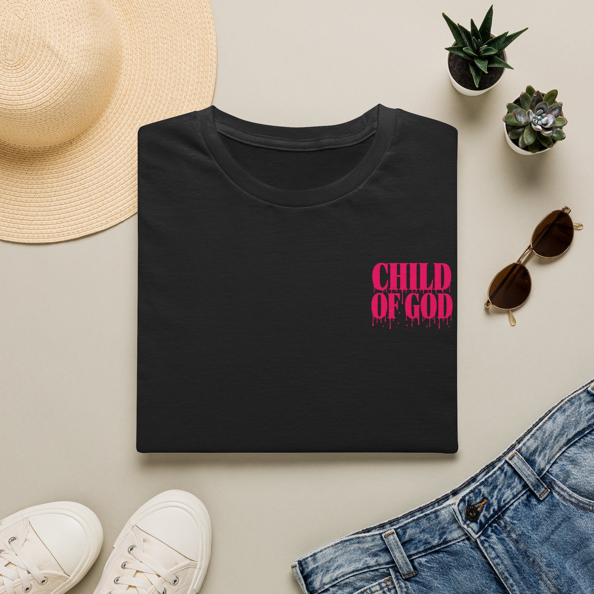 Child of God T-Shirt —Front & Back Design Galatians 3:26 Scripture Graphic Tee