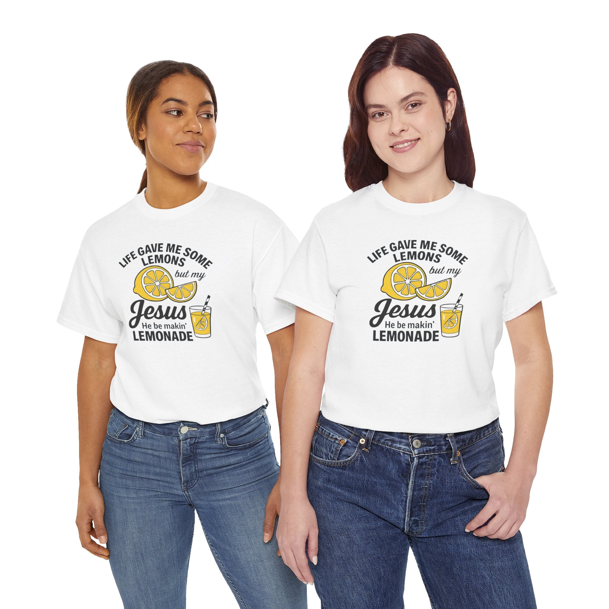 Jesus Lemonade Christian TShirt, Unisex Faith Tee