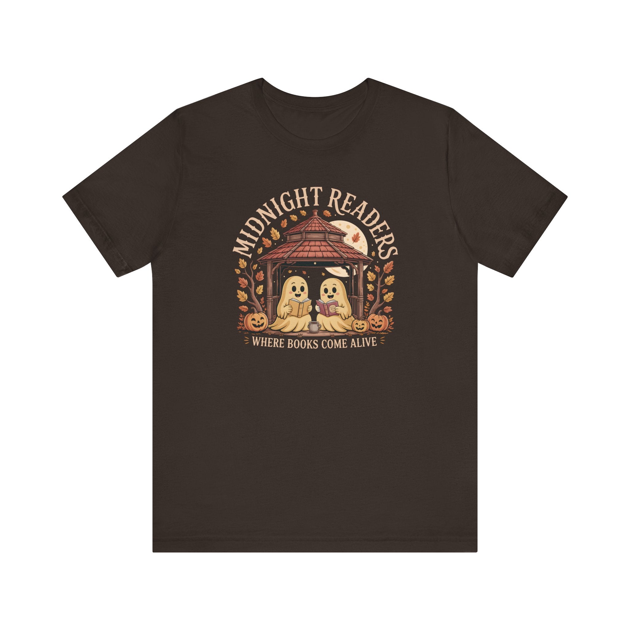 Midnight Readers Tee - Cozy Halloween Shirt, Reading Gifts, Book Lovers Tee, Fall Apparel, Spooky Season Outfit