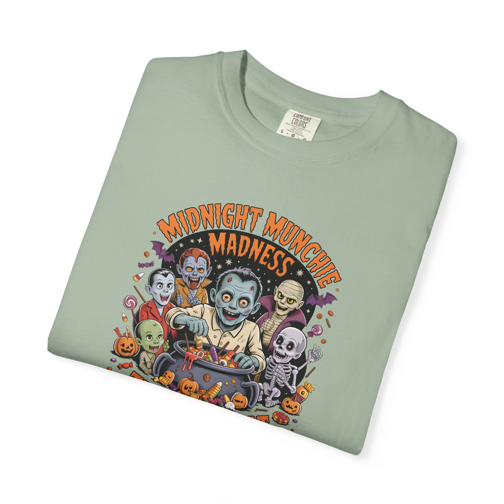 Comfort Colors Midnight Munchie Madness Halloween Shirt, Trick or Treat Tee