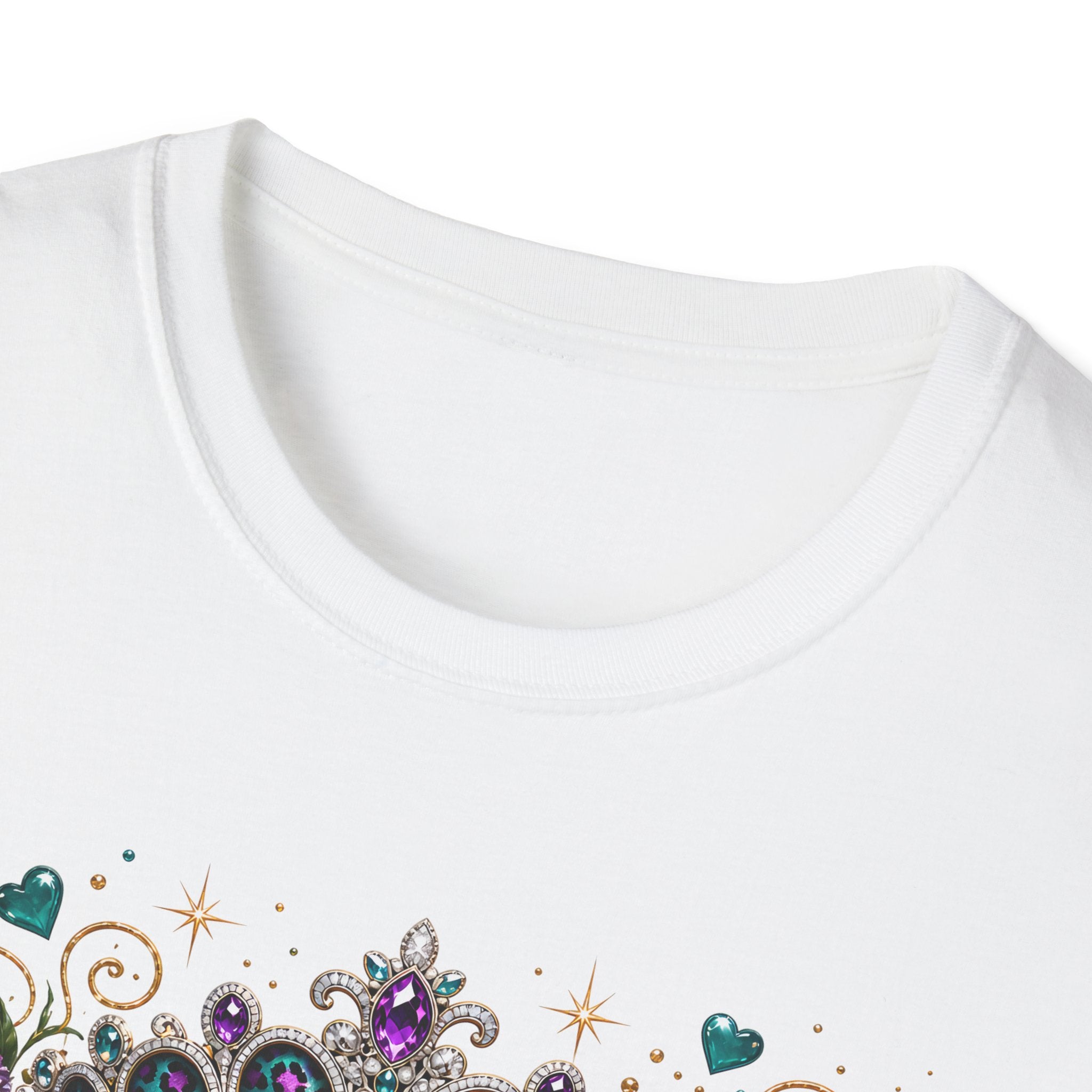 Birthday Girl Floral Tee — Sparkling Tiara & Roses Birthday T-Shirt