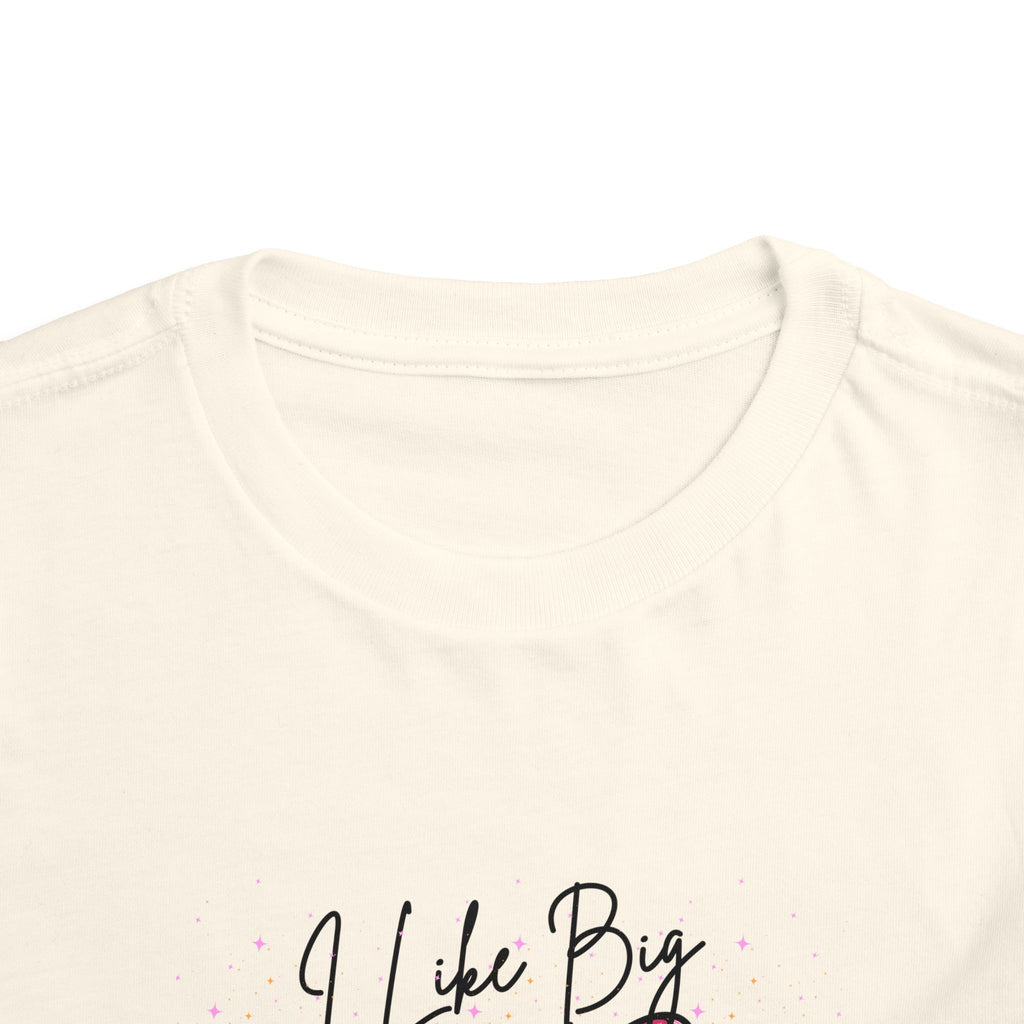 Toddler Girl's Short Sleeve Tee with Bow Design, Cute Kids T-Shirt, Gift for Girls, Birthday Tee, Playdate Outfit