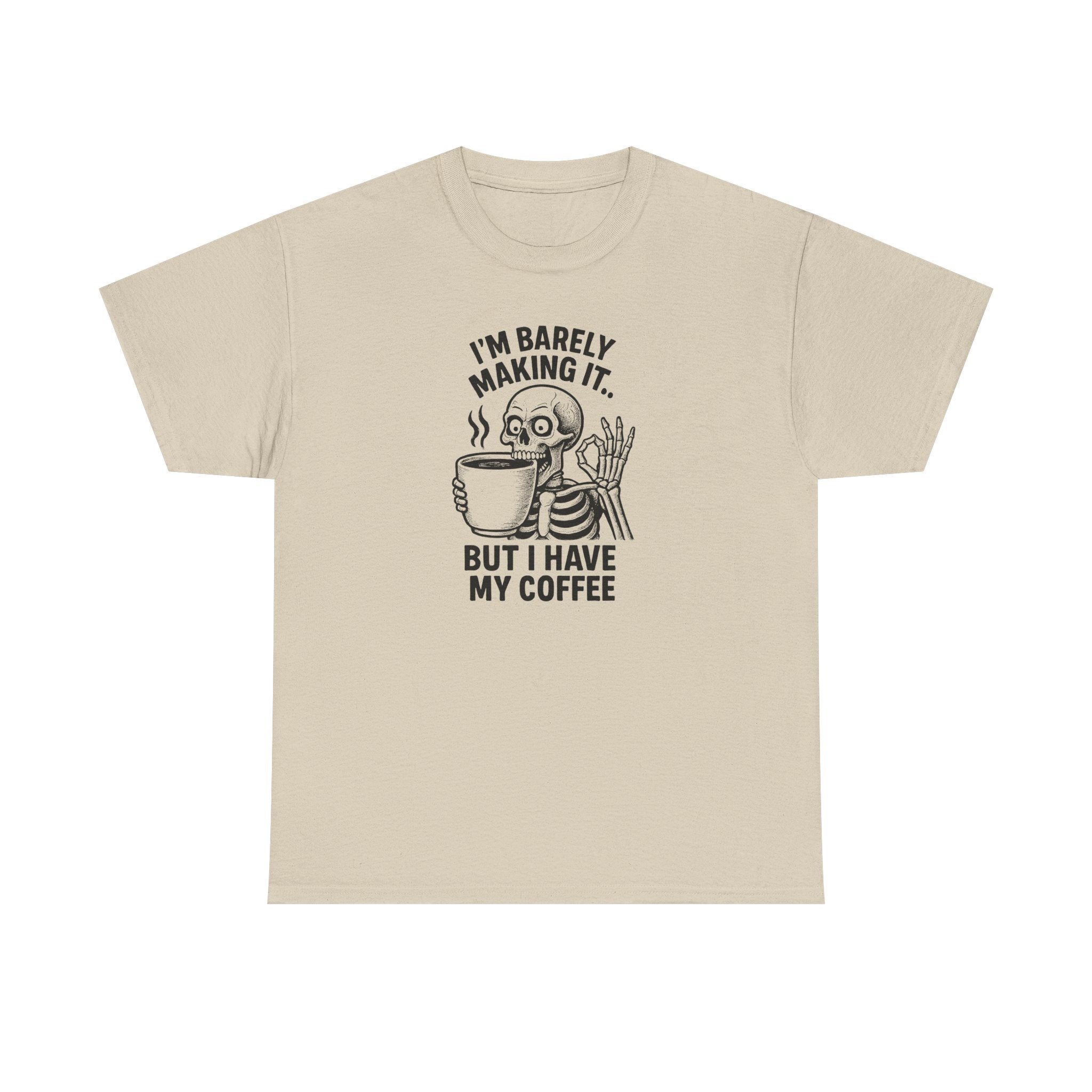 Coffee Skeleton Tee, Funny Graphic T-Shirt for Coffee Lovers, Unisex Heavy Cotton Tee, Perfect for Casual Outings, Gifts for Him/Her, [...]