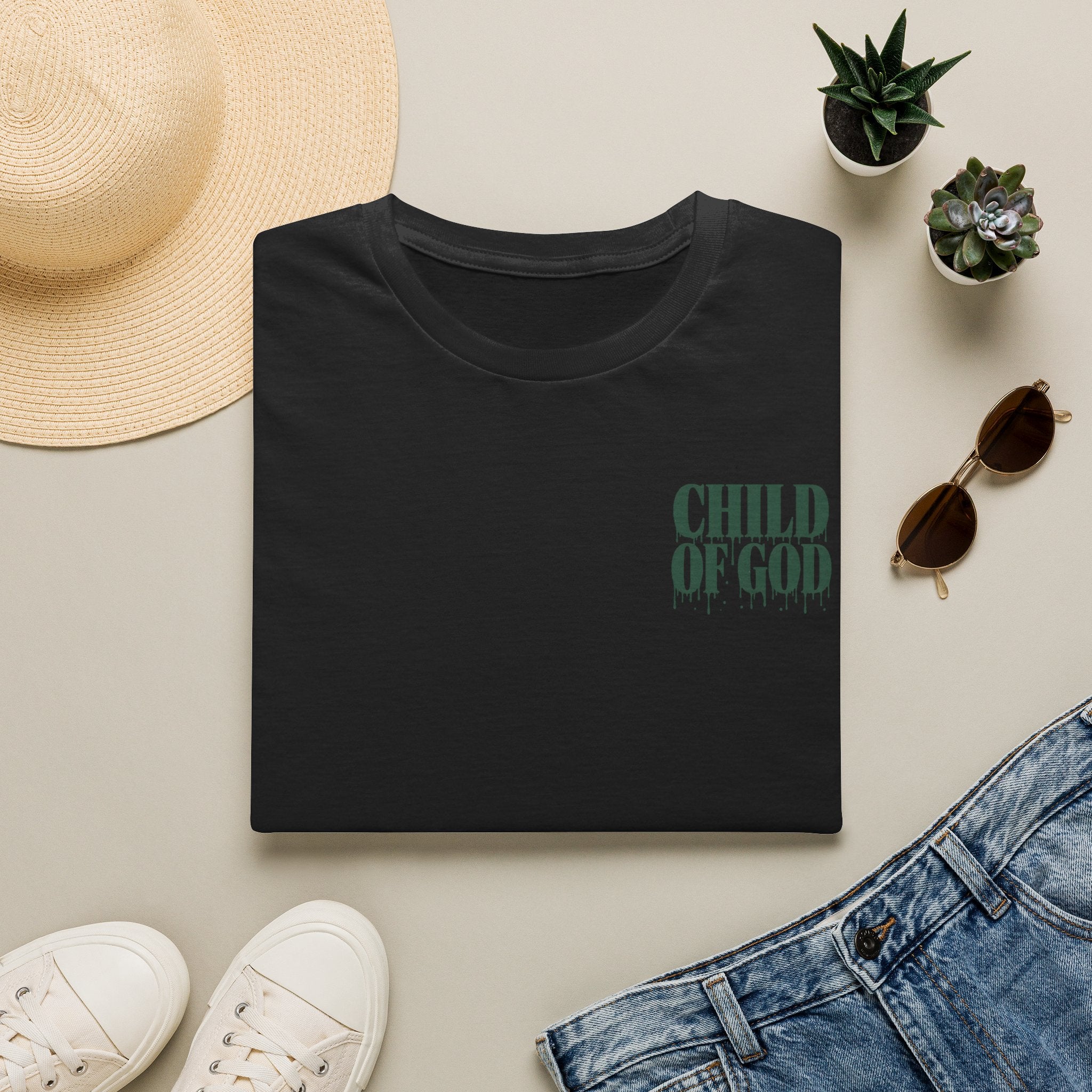 Child of God T-Shirt — Back and Front Design, Galatians 3:26