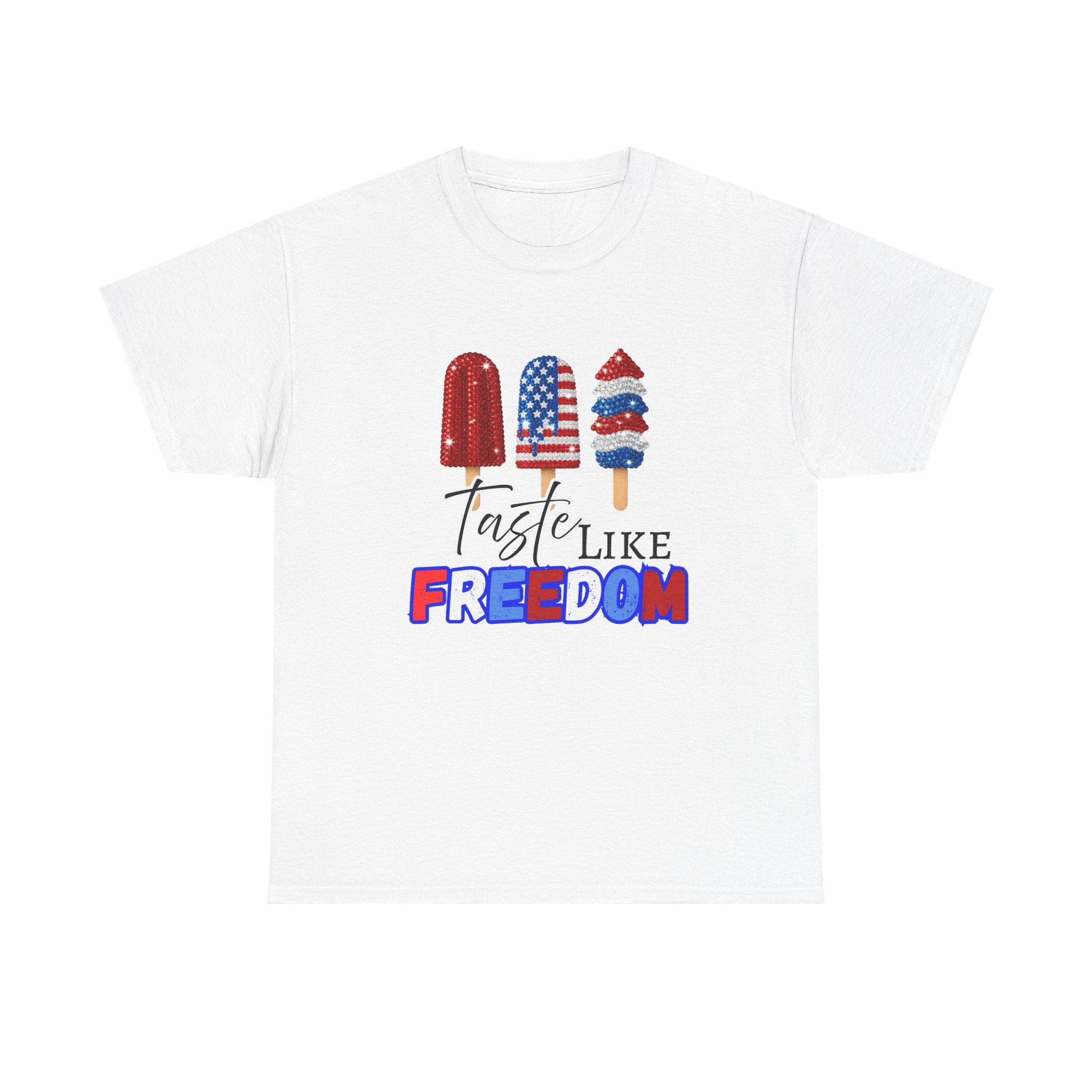 4th of July Patriotic Popsicle Tee - Taste Like Freedom, Summer Fun Shirt, Taste Like Freedom Tee