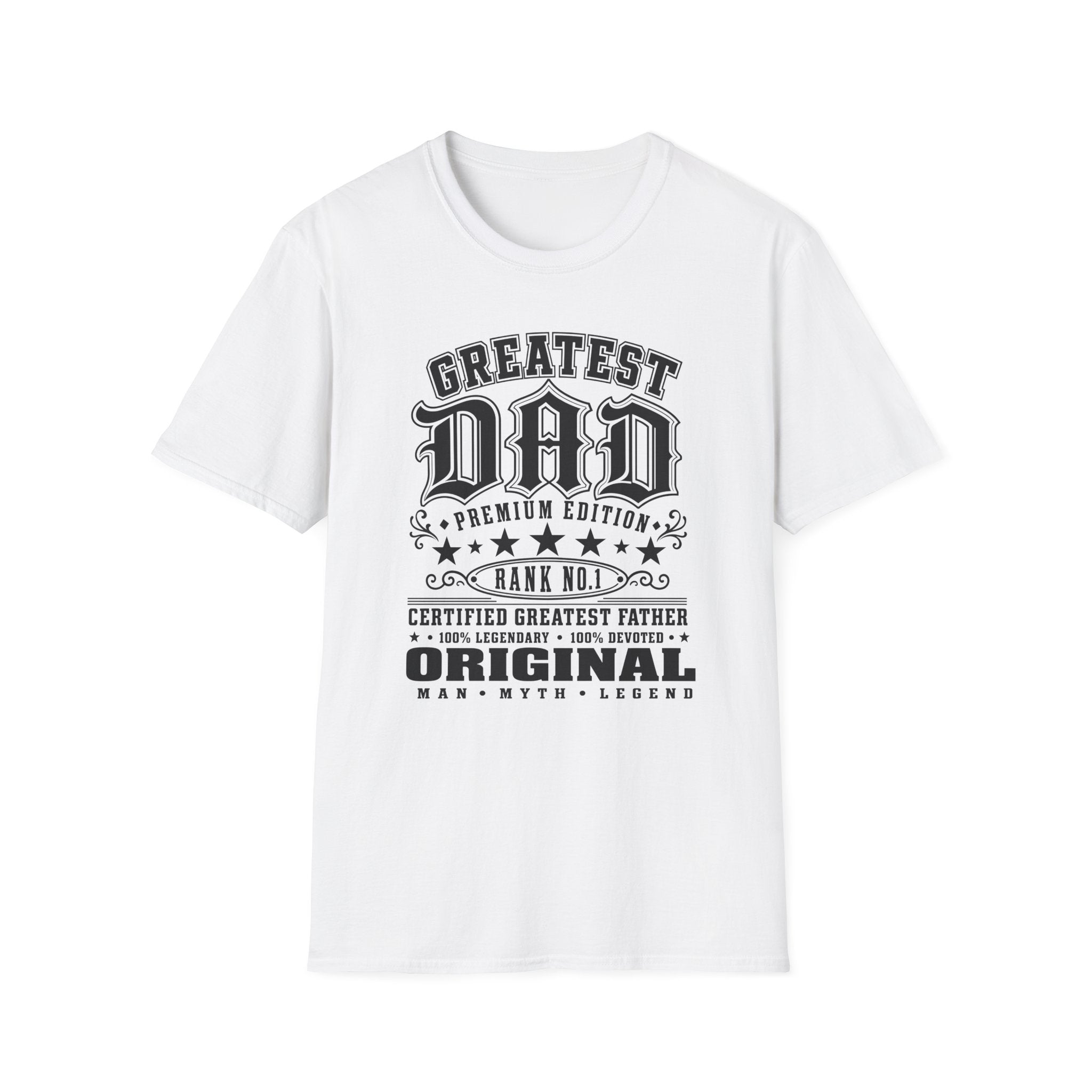 Greatest Dad Premium Edition T-Shirt — Father’s Day Retro Tee
