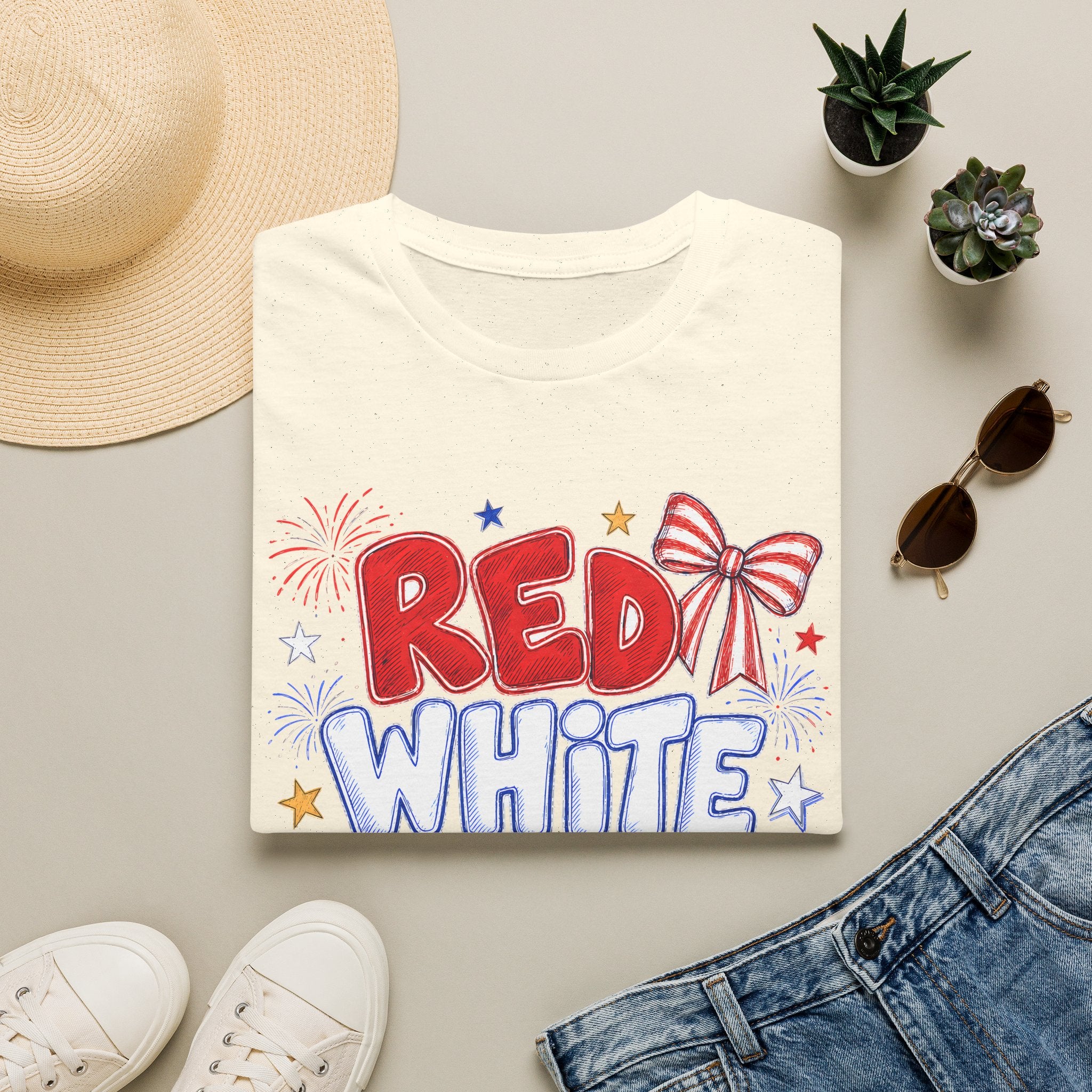 Patriotic "Red White & 250" T‑Shirt — 4th of July American Flag Celebration Tee
