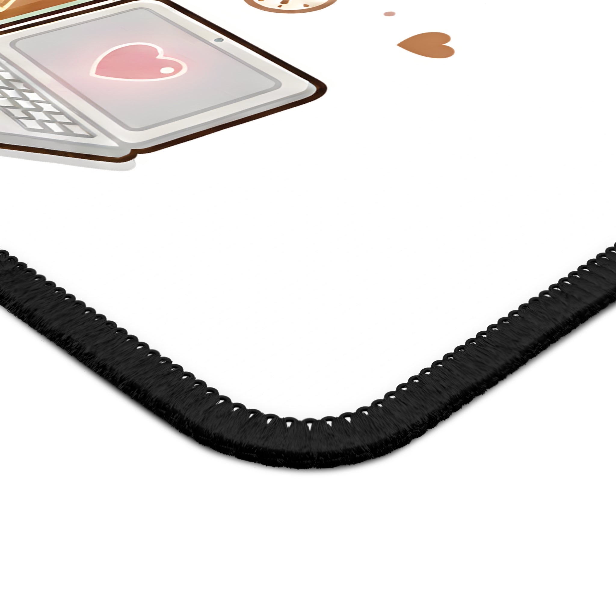 Fueled by Coffee & Deadlines Mouse Pad | Kawaii Style