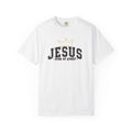Jesus King of Kings T-Shirt, Unisex Garment Dyed Tee, Christian Apparel, Faith-Based Gift, Casual Wear, Religious T-Shirt