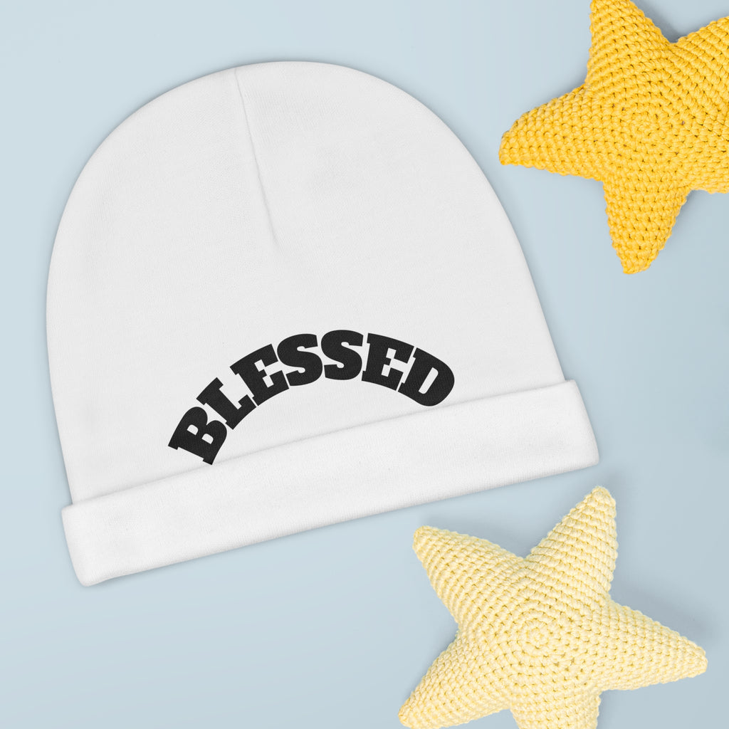 Blessed Baby Beanie - Cute Infant Hat, Newborn Gift, Baby Shower, Toddler Beanie, Baby Accessories