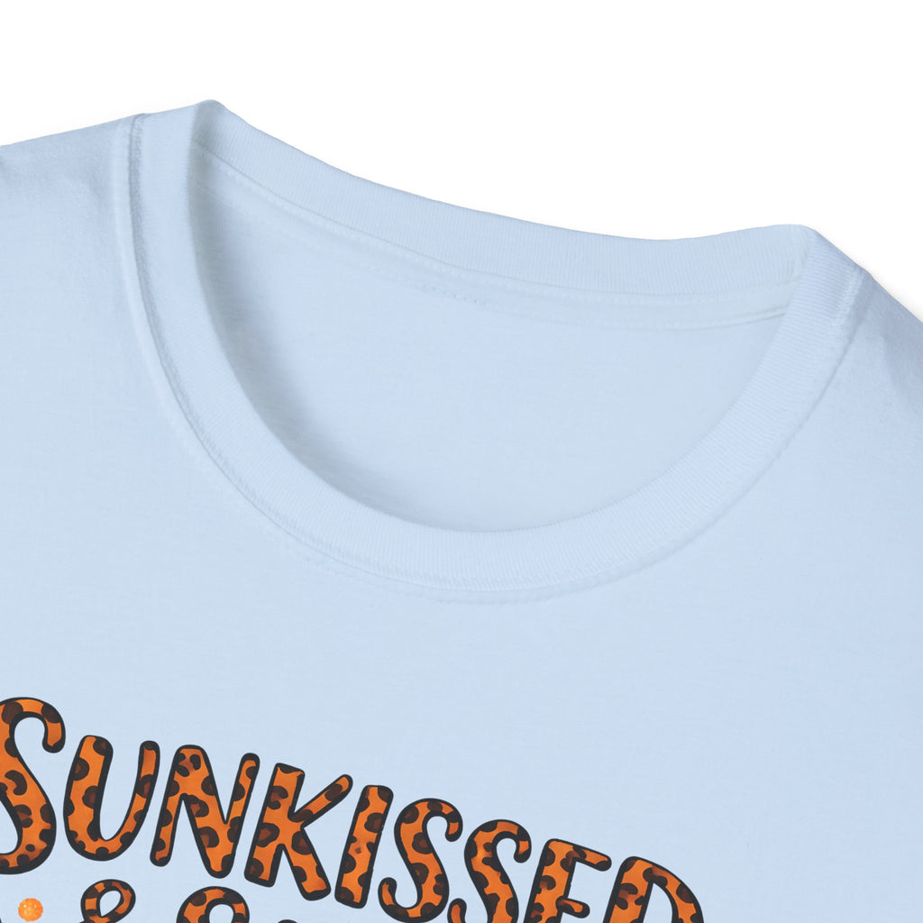 Sunkissed & Sandy Shore Thing T-Shirt | Tropical Sunglasses Floral Beach Design