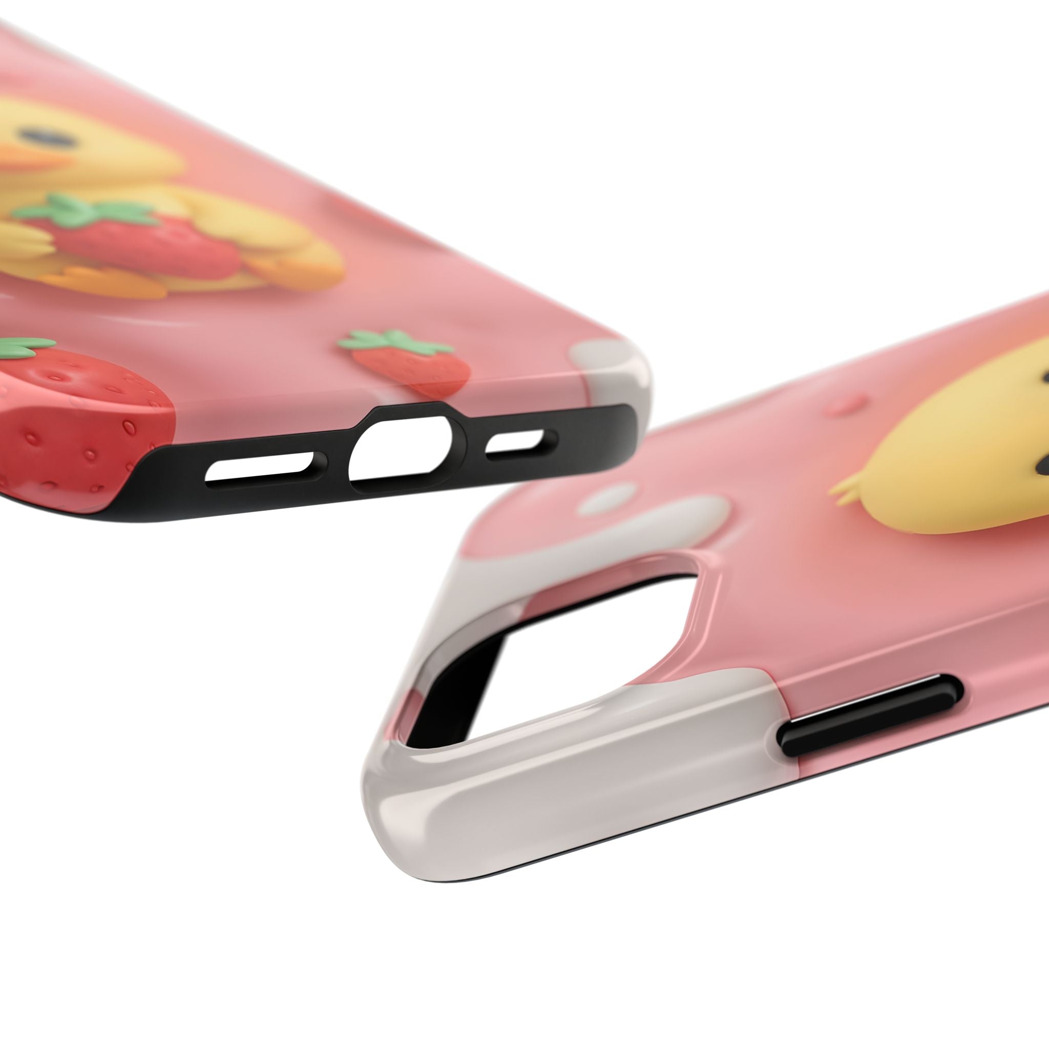 Cute Duck Phone Case for iPhone 17, 16, 15, 14, 13, iPhone Pro 16, 15, 14, 13, iPhone Pro Max 16, 15, 14, 13, Samsung S24, S23, S22, S21