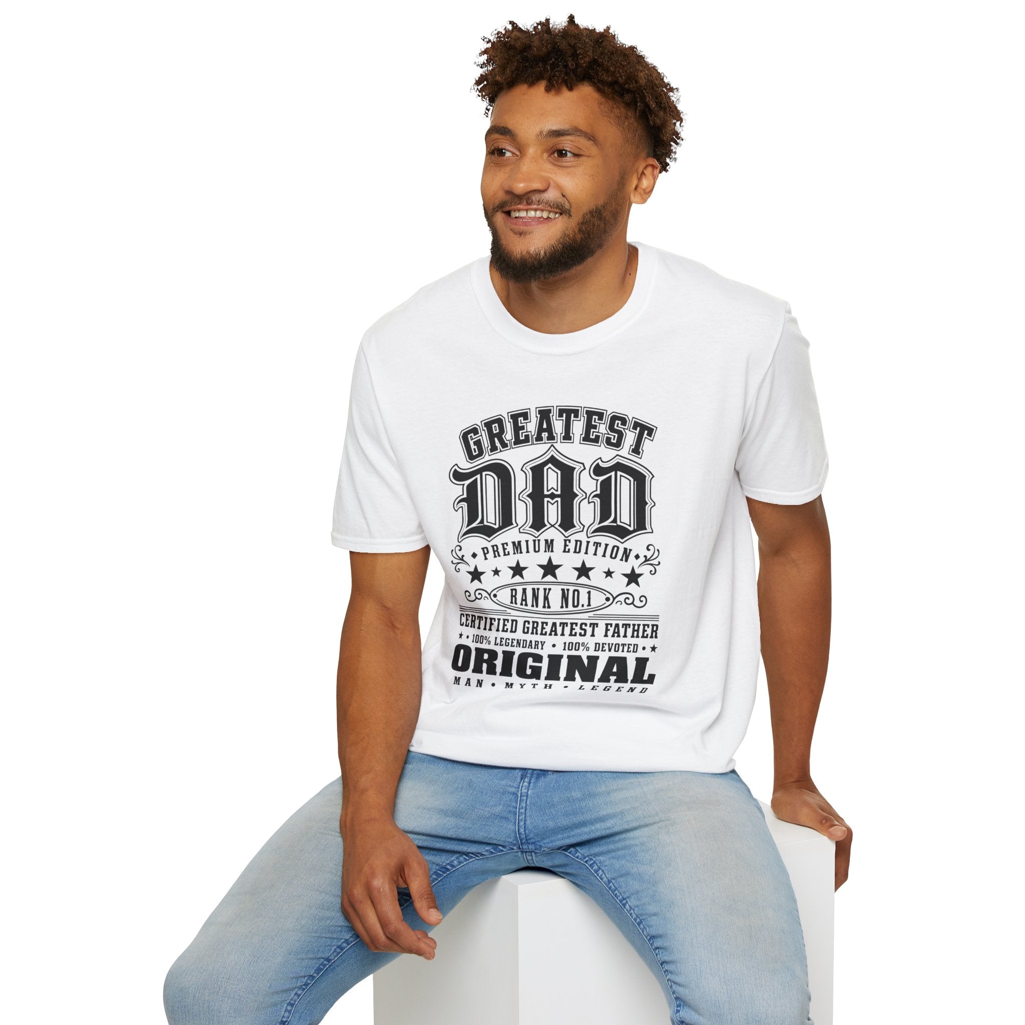 Greatest Dad Premium Edition T-Shirt — Father’s Day Retro Tee