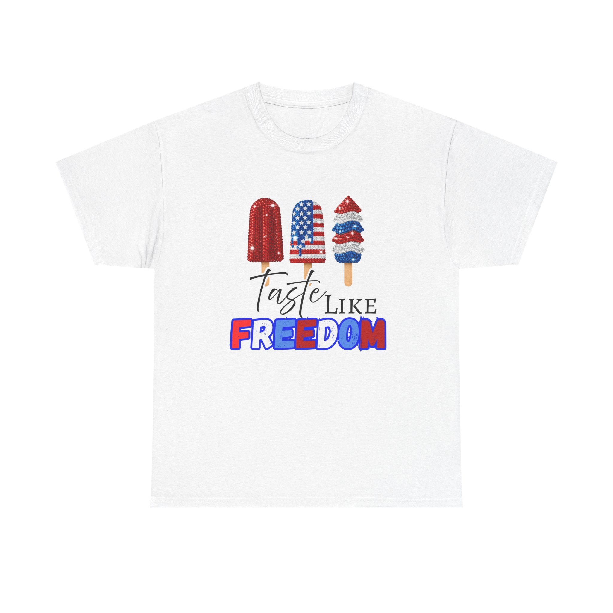 4th of July Patriotic Popsicle Tee - Taste Like Freedom, Summer Fun Shirt, Taste Like Freedom Tee