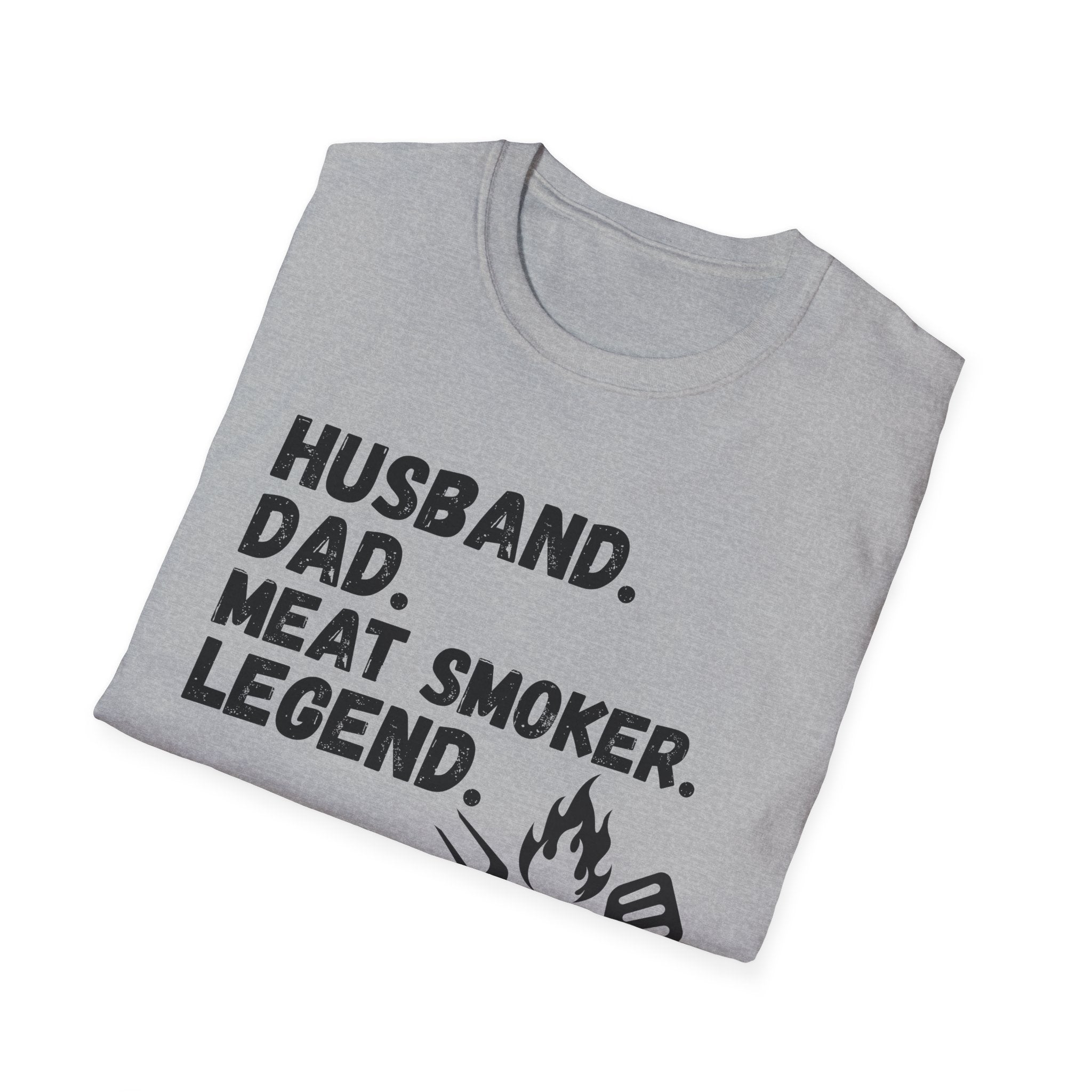 Husband Dad Meat Smoker Legend Shirt, Perfect Gift for Father's Day, BBQ Lovers, Gift for Husband, Summer Cookouts