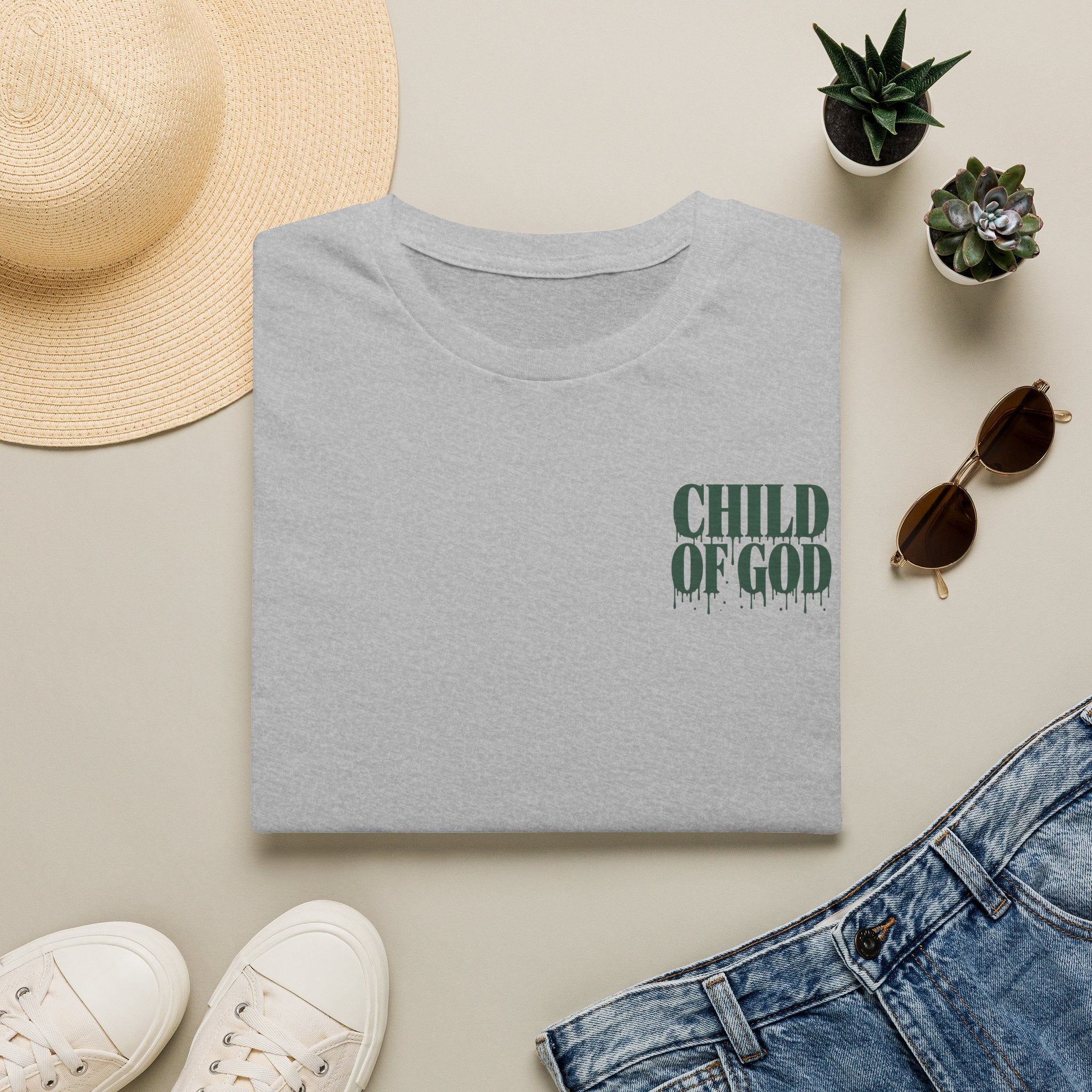 Child of God T-Shirt — Back and Front Design, Galatians 3:26