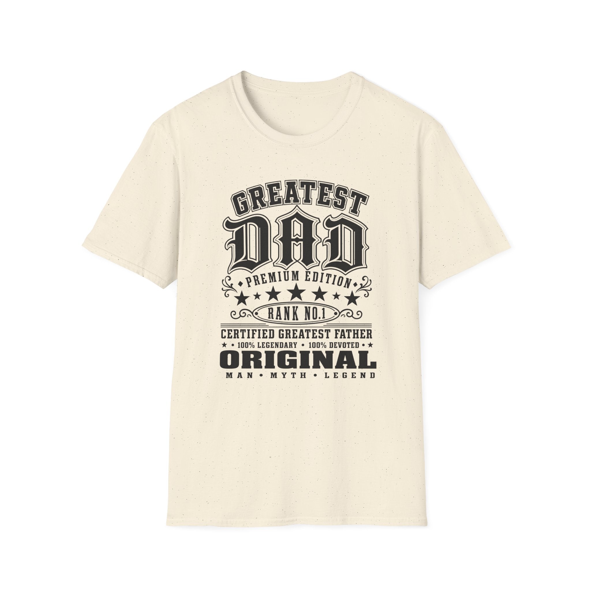 Greatest Dad Premium Edition T-Shirt — Father’s Day Retro Tee