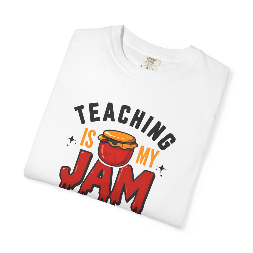Teaching is My Jam Unisex Garment-Dyed T-Shirt, Teacher Gift, Funny Teacher Shirt, Classroom Apparel, Back to School Shirt, Teacher [...]