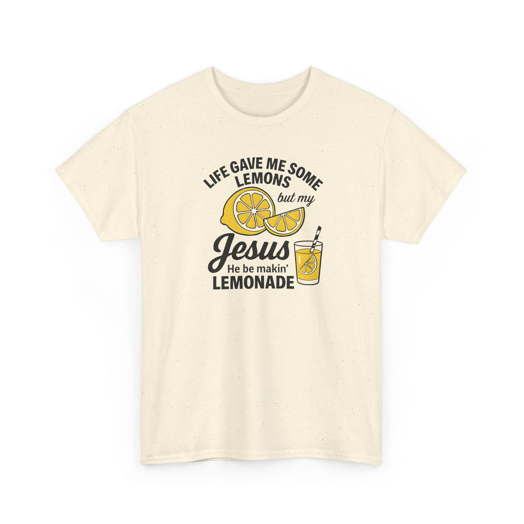 Jesus Lemonade Christian TShirt, Unisex Faith Tee